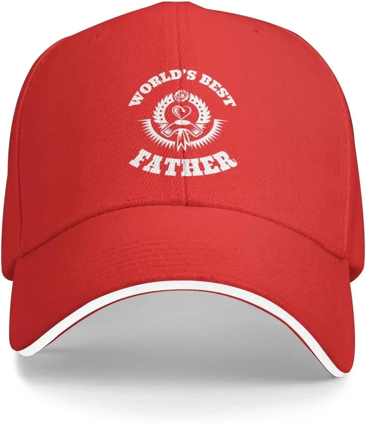 Worlds Best Father Hat Unisex Baseball Hats Fashionable Hat Adjustable