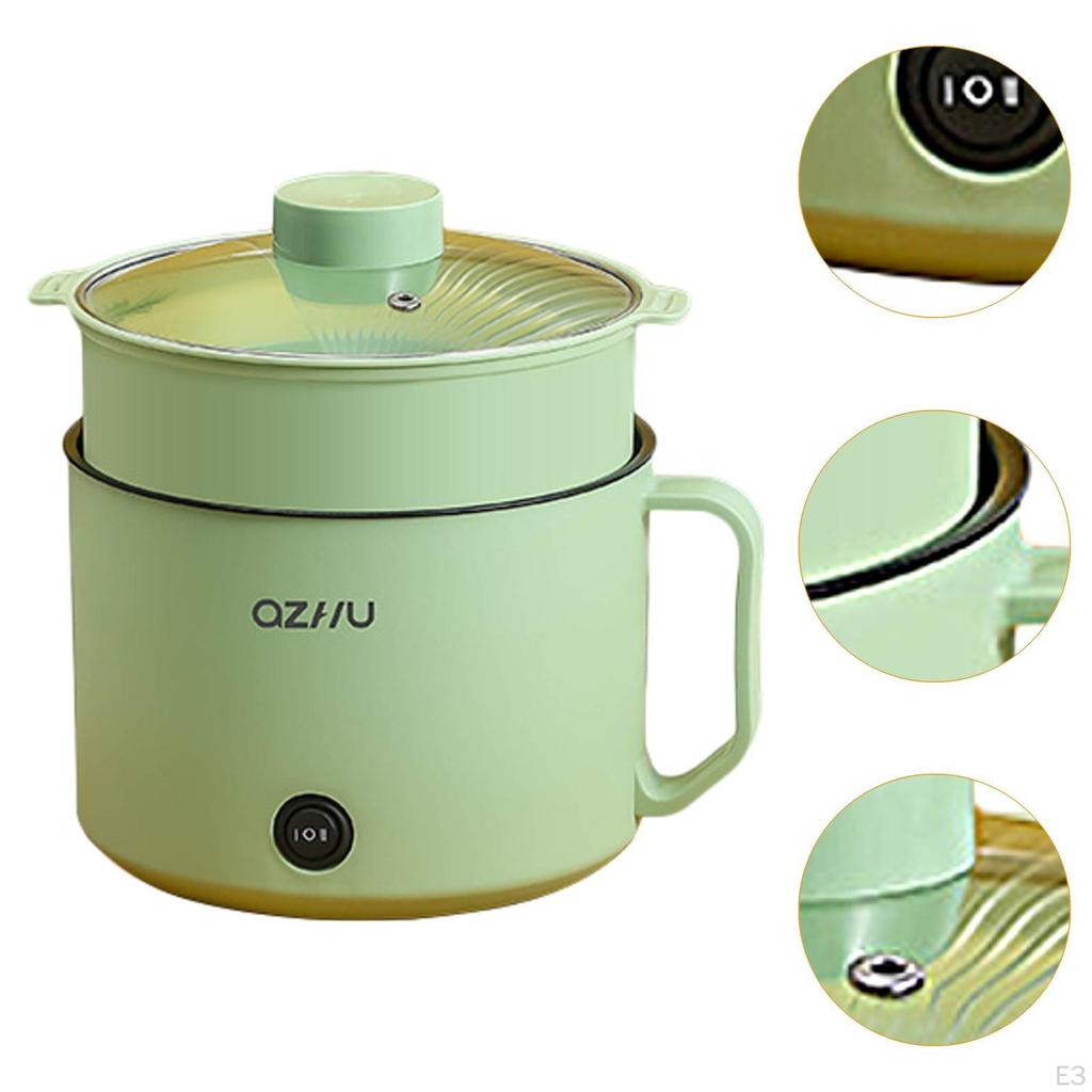 Mini Oală Electrică Fierbător pentru Gătit Rapid pentru Cămin Paste Friptură