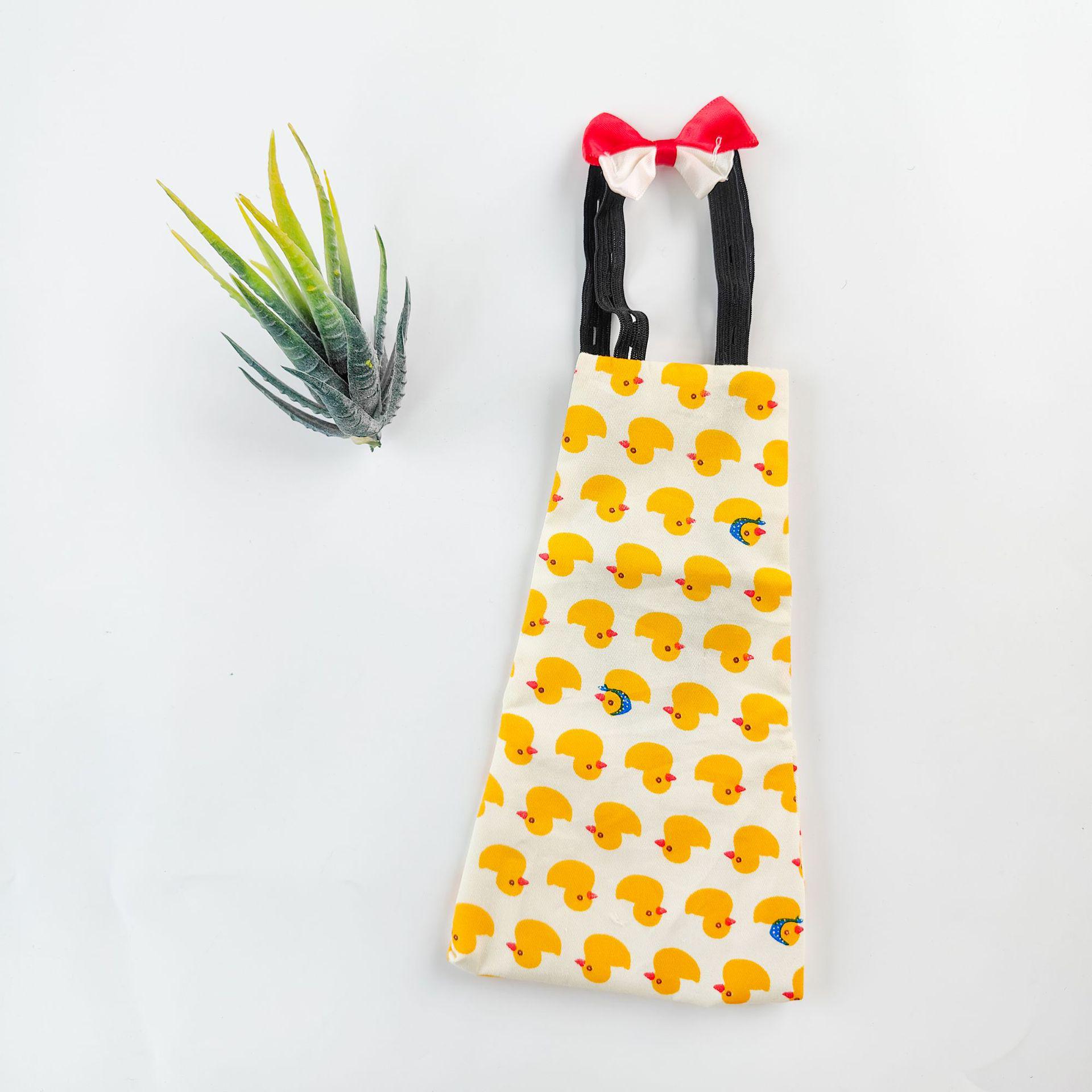 Adjustable Bow Tie Diaper for Pet Ducks and Geese Small