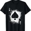 Poker Watersplash Ace Of Spades - Texas Hold'Em Poker T-Shirt