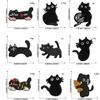 9 Pcs Kitten Embroidered Patches Sew on Patches Cartoon Cats Iron on Patches Applique Patches Animal Sewing Patches