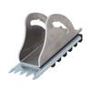 Anti-Slip Ladder Safety Shoe Aluminum Extension Ladder Shoe Ladder Shoe Kit  Construction Sites