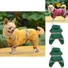 Pet Raincoat For Dogs With Reflective Trim Perfect For Small Breeds Spring Summer Wear