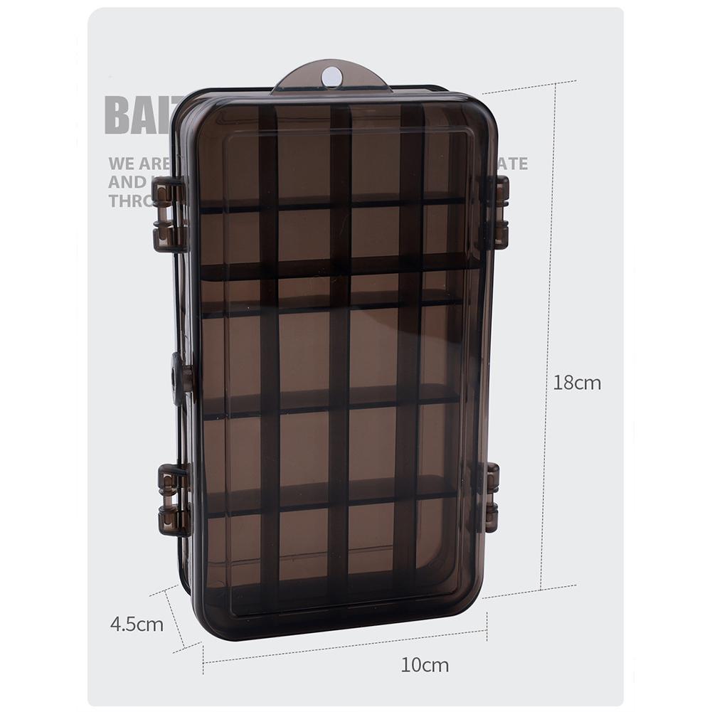Outdoor Portable Storage Box Double-sided Fishing Lure Box Fish Hook Box Fishing Tackle Accessories