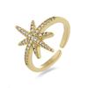 Ring - LUXENTER - Oriok - 18-carat Yellow Gold - Brilliant Zirconia - Woman