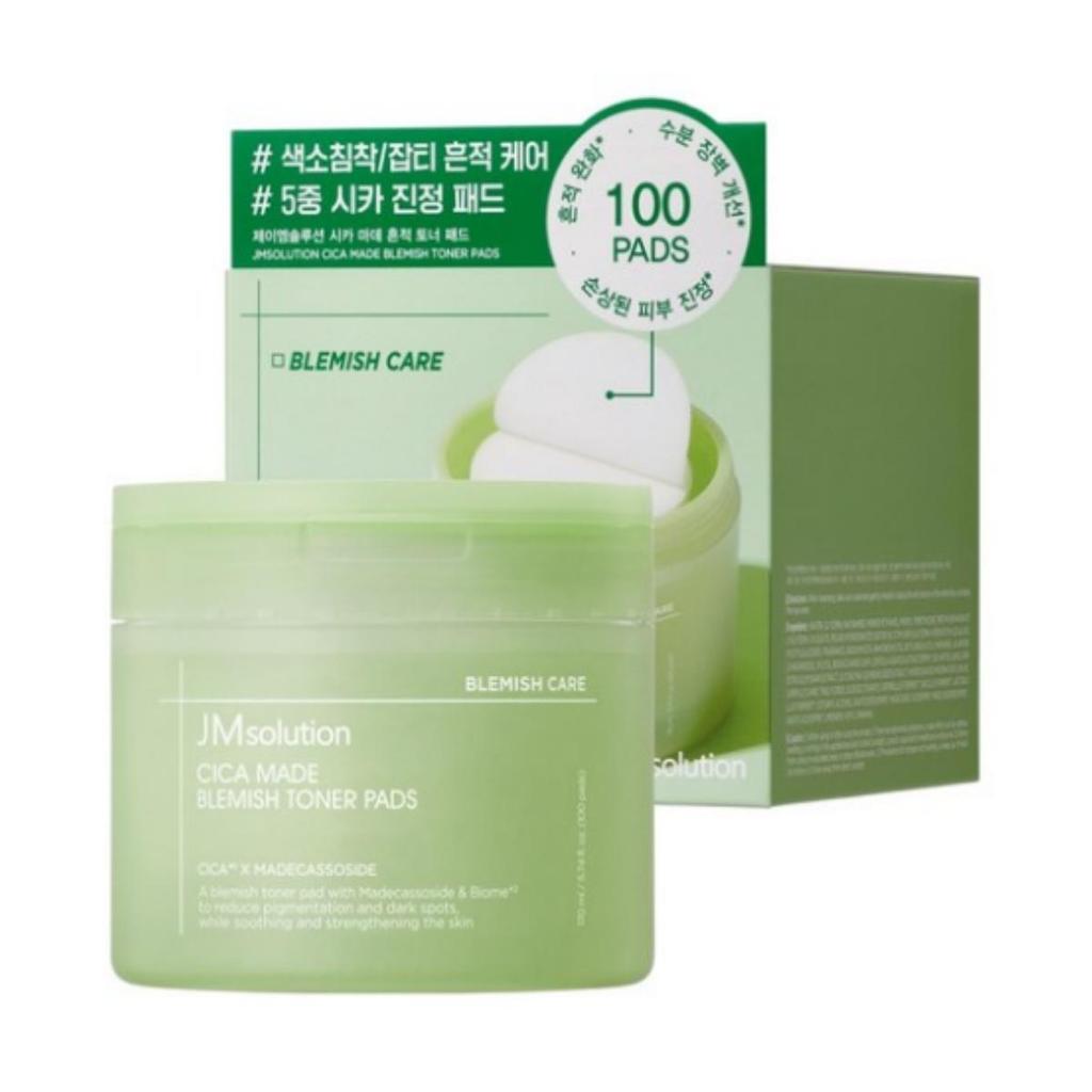 Cica Made Blemish Toner Pads 100 ea