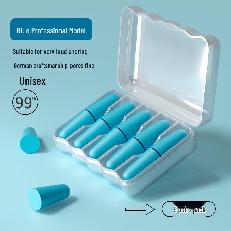 Soundproof Sleep Earplugs - 10-Piece Noise Reduction Set