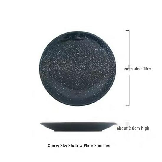 12-inch Japanese Style Round Dinner and Salad Plate