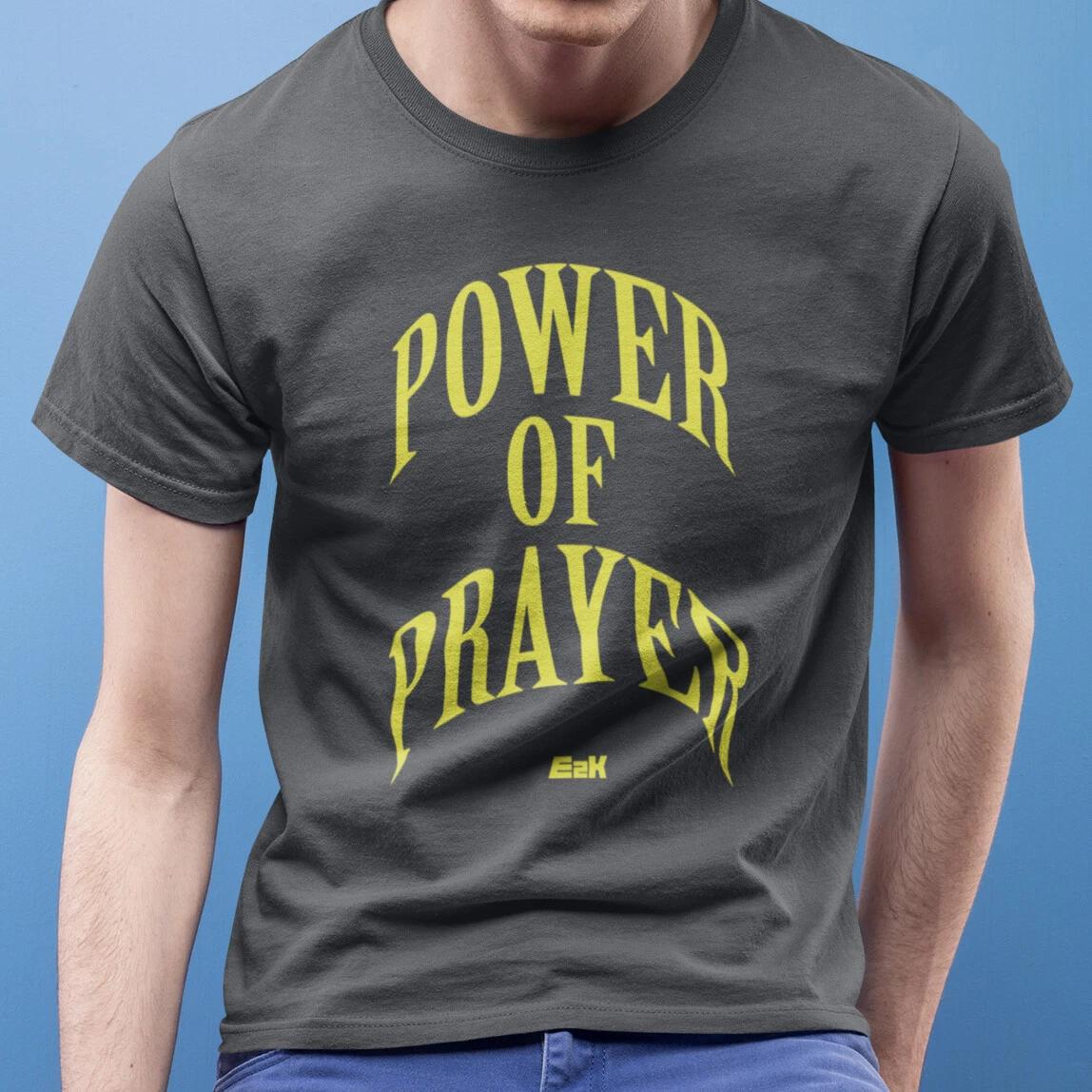 Power of prayer Unisex T-Shirt, faith, gospel, christian, Jesus Christ, pray S