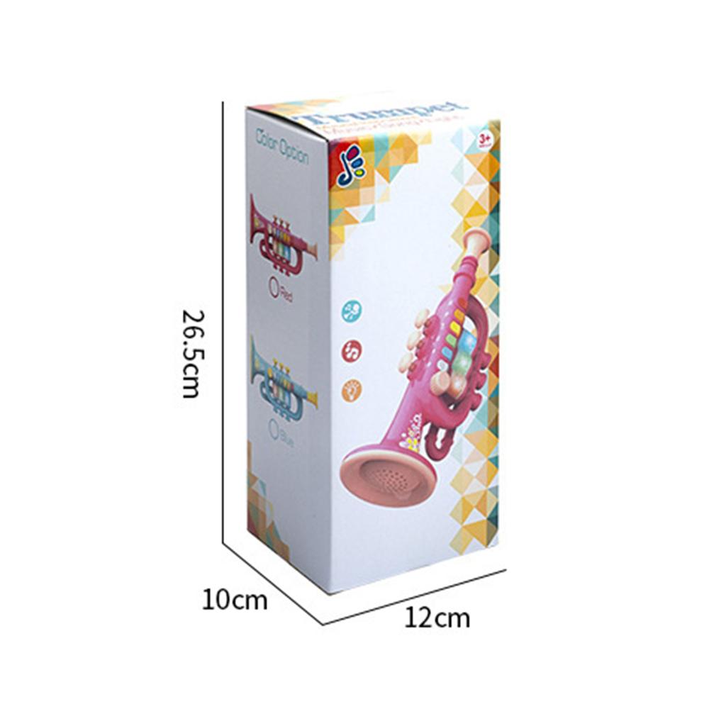 Musical Instrument Kids Toy Trumpet Educational Preschool Learning Blowing Instrument Gift for Toddlers Early Childhood Development