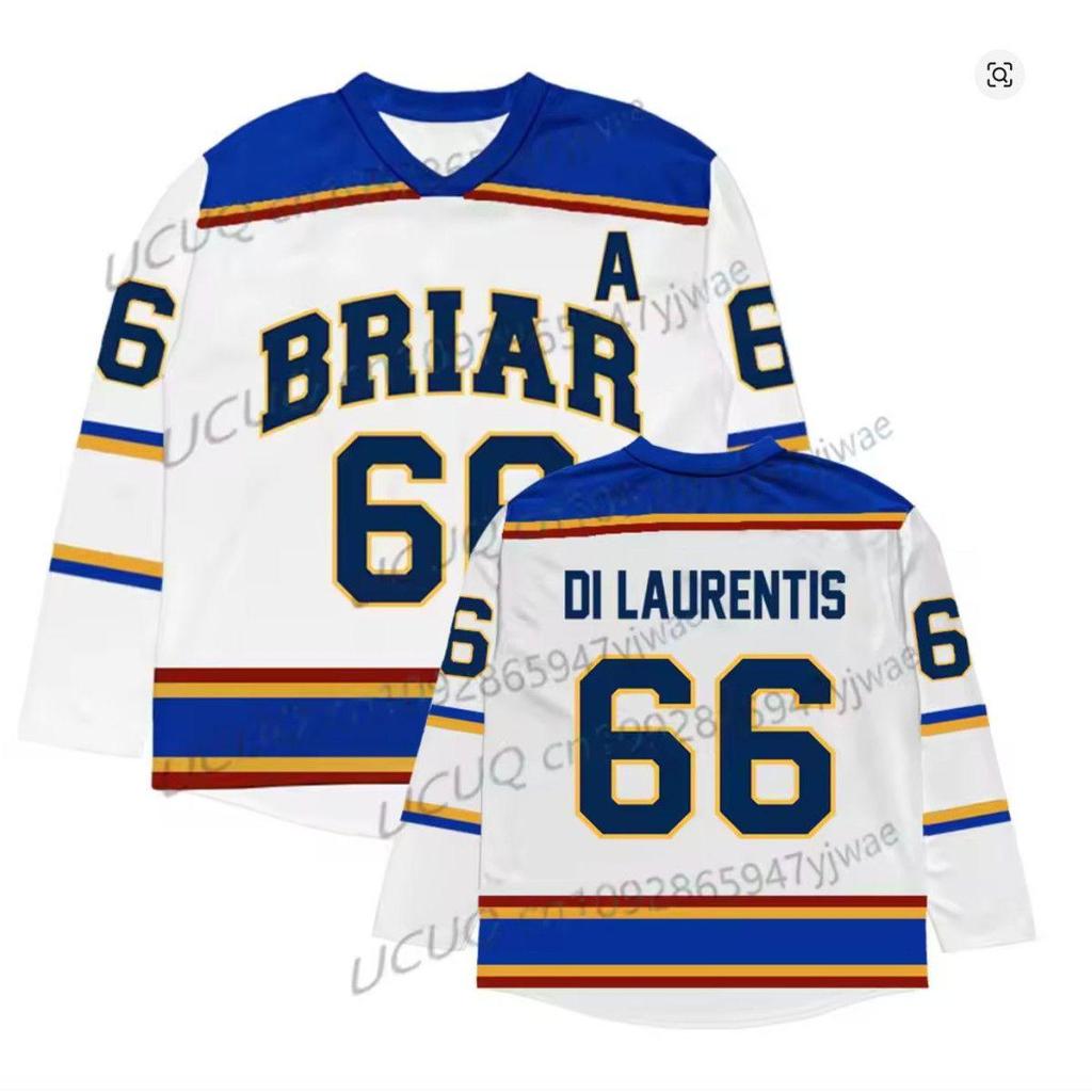 Buiten campus Briar University Hockey Jersey sneldrogend Ademend lange mouwen Jersey