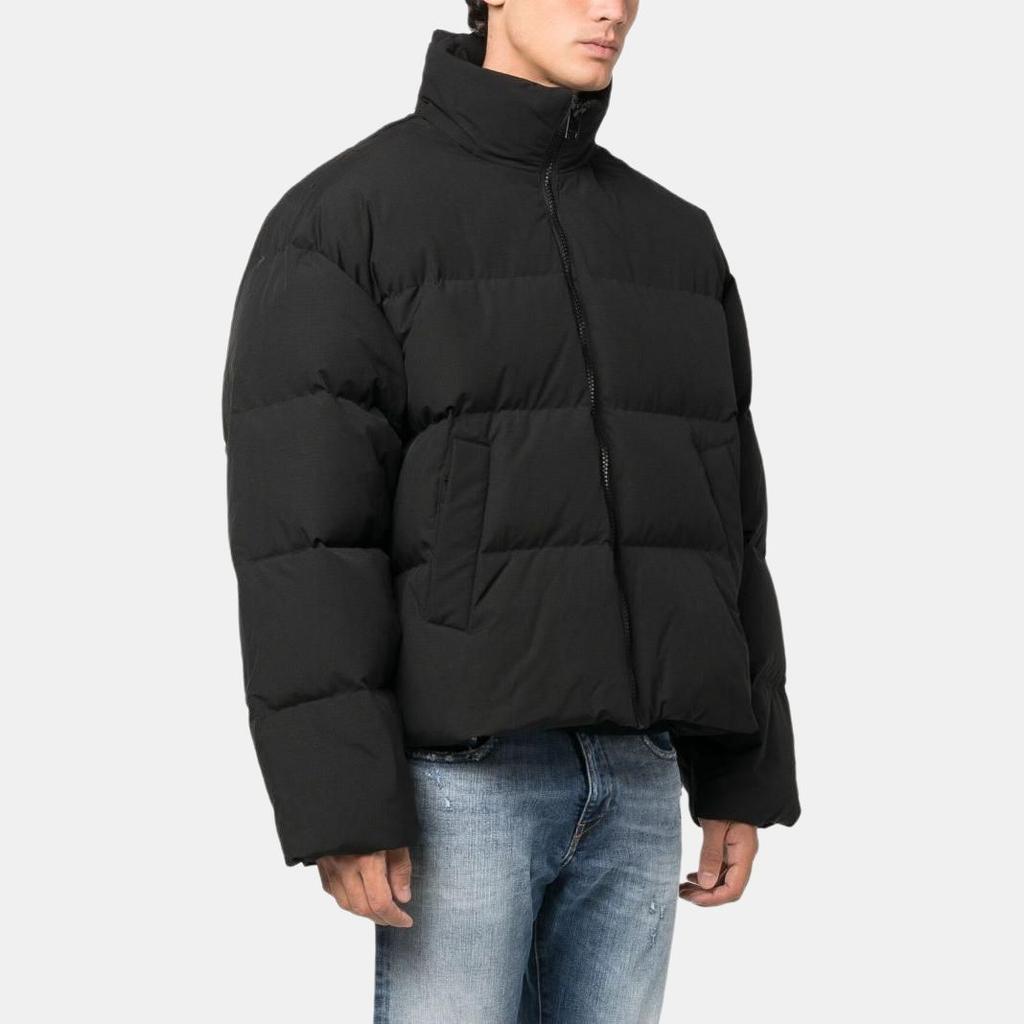 DIESEL Down Jackets Men's Black Stand Collar Moderate Other A114320BJAJ-9XX