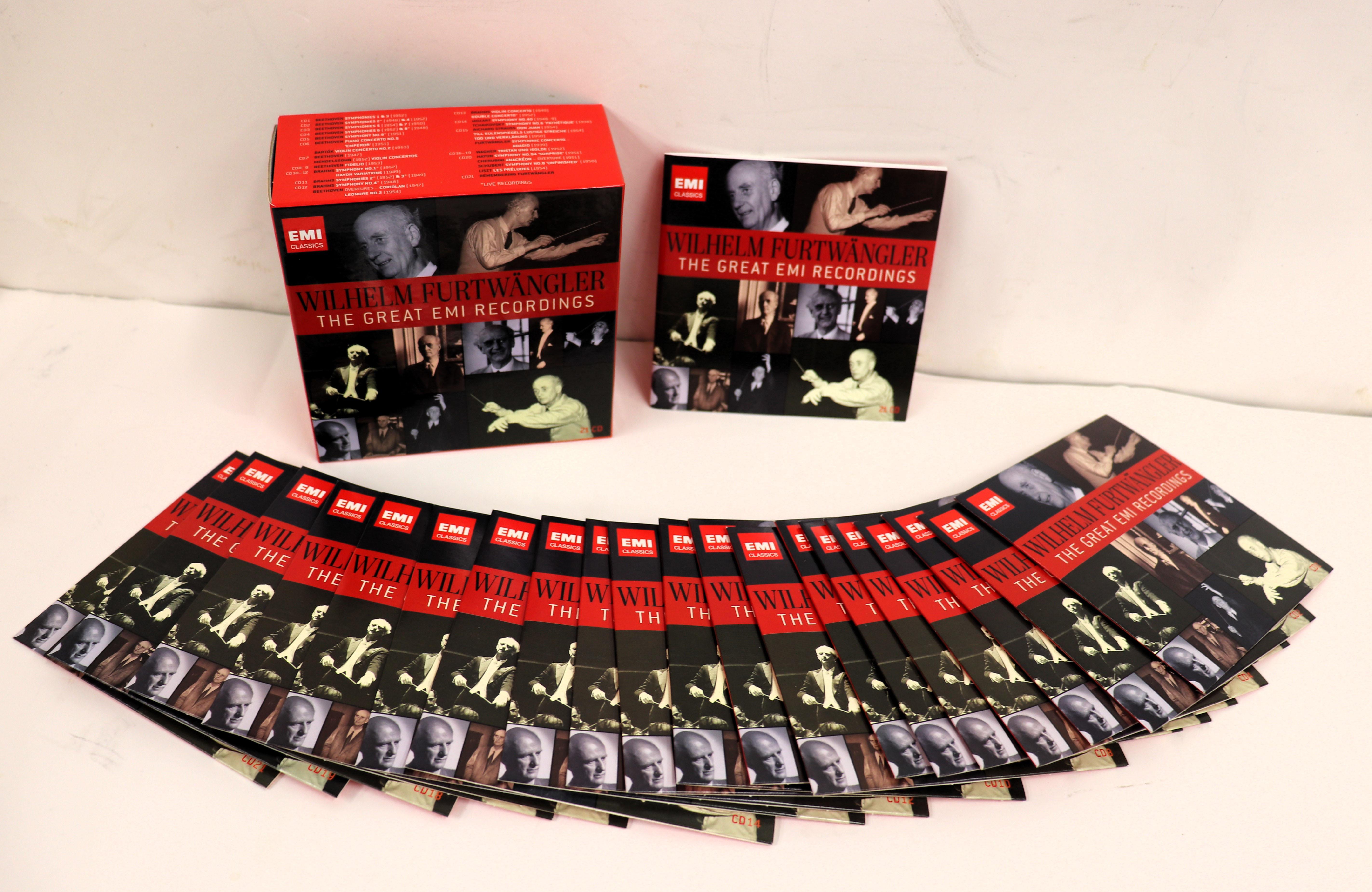 

CD WILLIAM FURTTWANGLER - Great EMI Recordings 5099990787829 EMI CLASSICS EU Classical Used