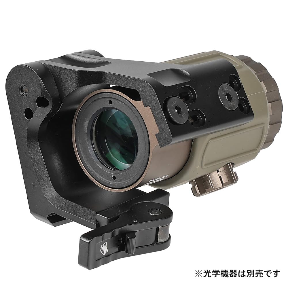 Ryohin Buhin UNITY TACTICAL FAST OMNI Mount Replica Magnifier Mount for G33/G43, Black