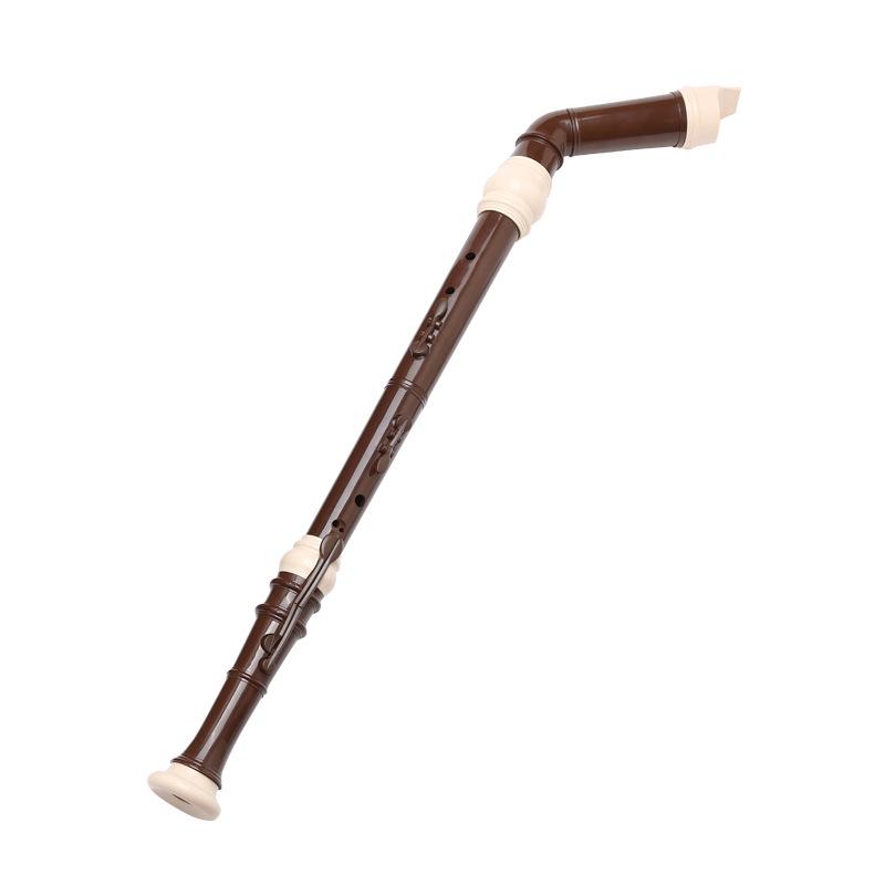 Swan Baroque Bass Recorder, Eight-Hole ABS Flute for Students and Adults