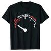 T Shirt for Men My Give Sht Meter Is Empty Print Tshirt Funny Sarcastic Saying Comment Joke Men Tshirt Short Sleeve Oneck Tee
