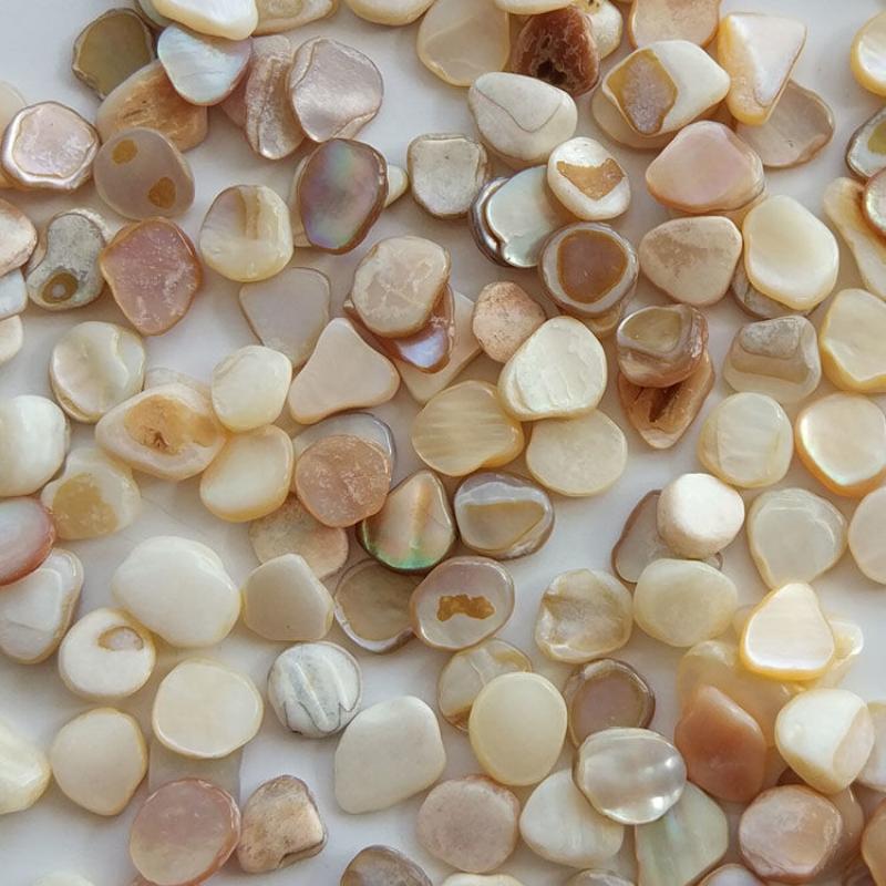 7-9 Mm Natural Stones for Fish Tank Flowerpot Decoration DIY Jewelry Making Necklace Accessories Craft Stone Gifts Loose Beads