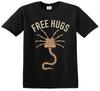 Alien Facehugger Free Hugs Xenomorph Kid's And Mens 100% Cotton T-shirt Mens Tees Top Joke Gift Tee Top