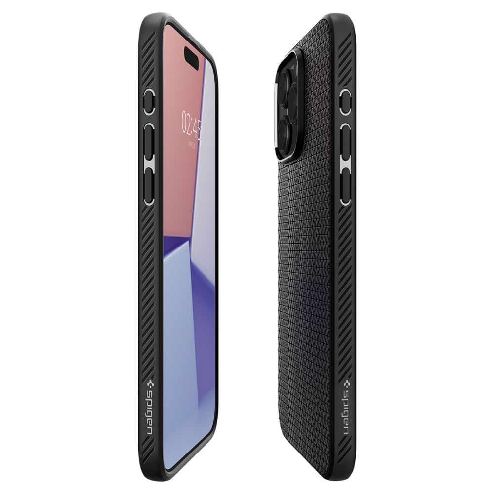 Spigen Liquid Air Iphone 15 Pro Max Matte Black