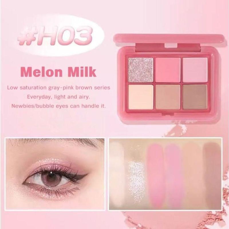 HOLD LIVE - 6 Color Eyeshadow - Sweet Lychee