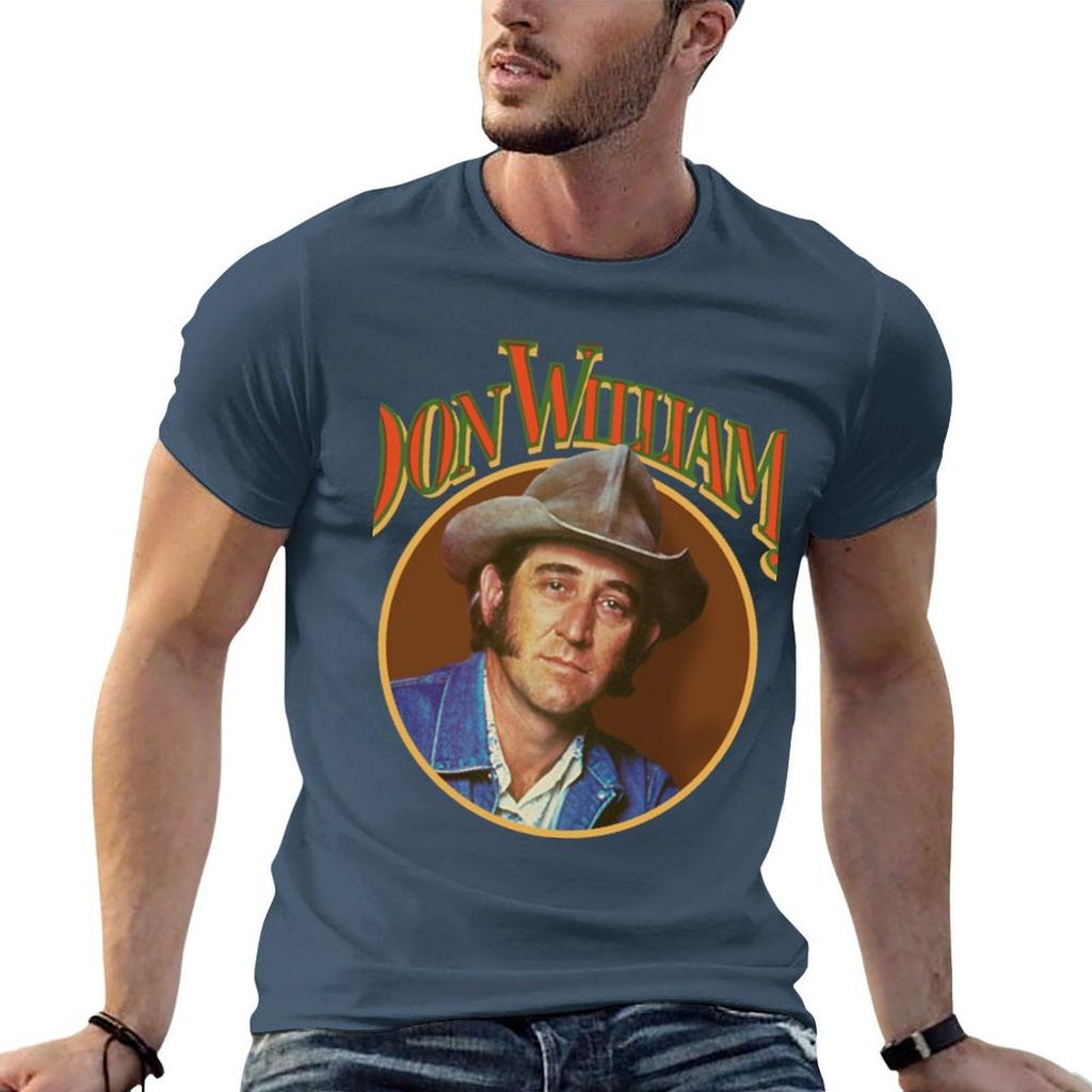 Don Williams ))(( Classic Country Icon Tribute Tshirt Tough Fabric Work Tee