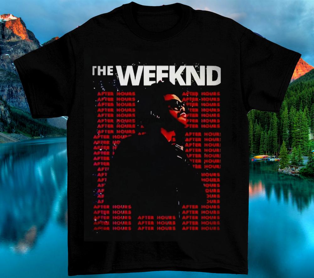 The Weeknd Concert 2021 The Weeknd For Fan Black T-Shirt VC156 XXXL