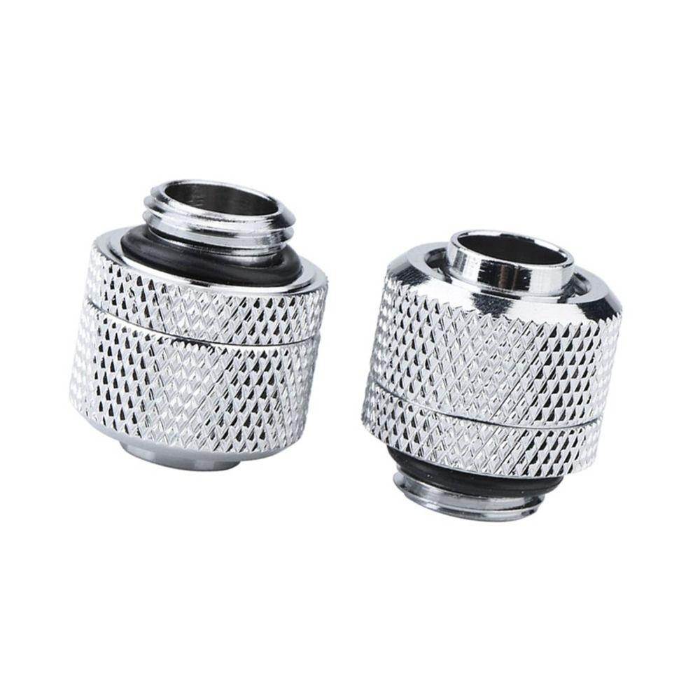 2PCS Two Touch Design Water Cooling Fitting Tighten O-Ring Compression Fitting PC Water Cooling
