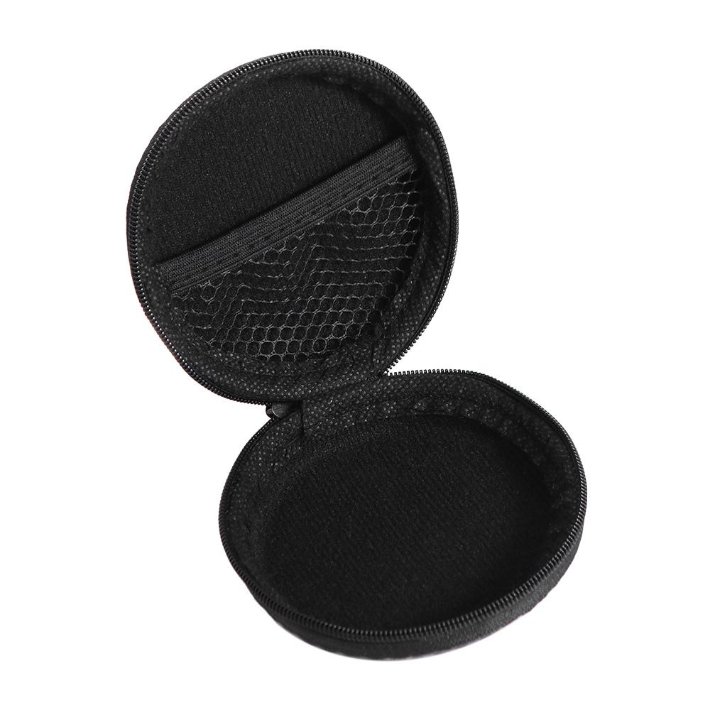 Protective Cover Headphone Mini Storage Travel Case Charger Protection Bag Mobile Hard Disk Case Data Cable Bag EVA Zipper Bag