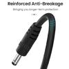 USB C to DC5521 Adapter Cable Charging Cord with 8 Adapter Plugs Optional Supports 5V to 20V for Laptops and More