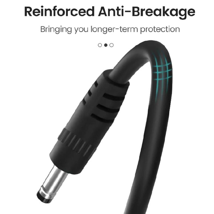 USB C to DC5521 Adapter Cable Charging Cord with 8 Adapter Plugs Optional Supports 5V to 20V for Laptops and More