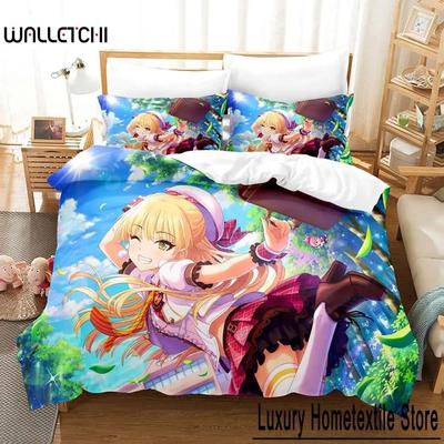 THE iDOLM@STER Cinderella Girls Starlight Stage Bedding Set Single Twin Full Queen King Size Bed Set Bedroom Duvet Cover Sets