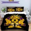 3pcs Omega Psi Phi logo1 pattern bedding set duvet cover set includes duvet cover &pillowcases, perfect all season bedroom decoration & gift