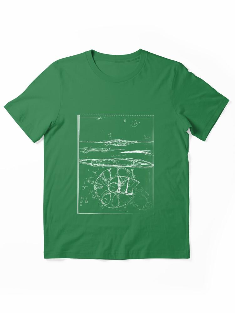Thought on Electromagnetic Induction and Flight (black ) Essential Unisex T-Shirt