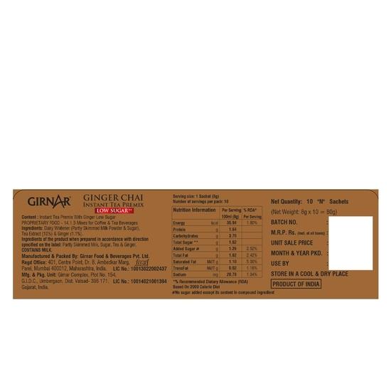 Pink Delight Girnar Instant Premix With Ginger (10 Sachets)