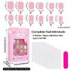 120 stuks Kleurrijke Press-On Nagels Glanzende Afwerking Kinder Press-On Nagels Nep Nageltips voor Kinderen