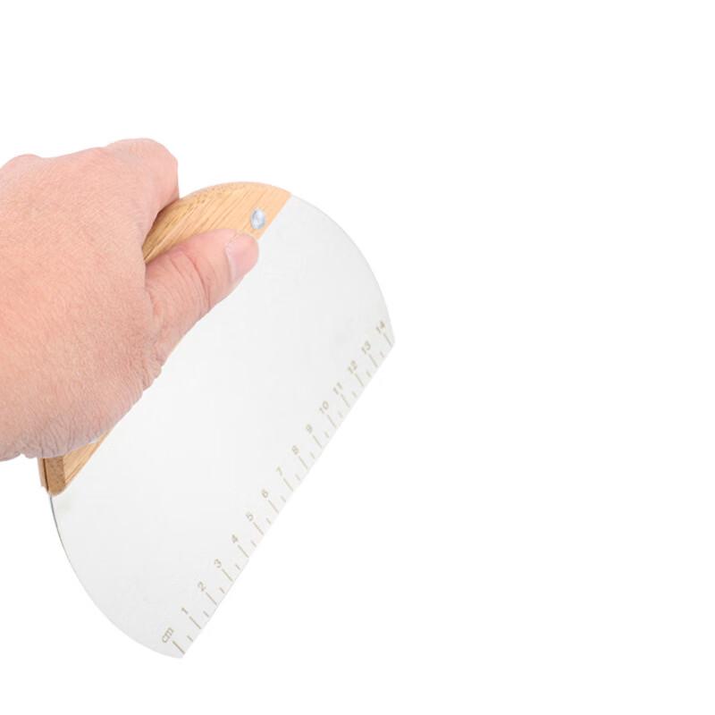 MDNG Wooden Handle Dough Scraper Set