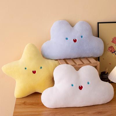 Cartoon Star Cloud Moon Soft Plush Pillow Baby Comfort Cushion Plush Toy Home Sofa Children Room Decor Girl Birthday Gift