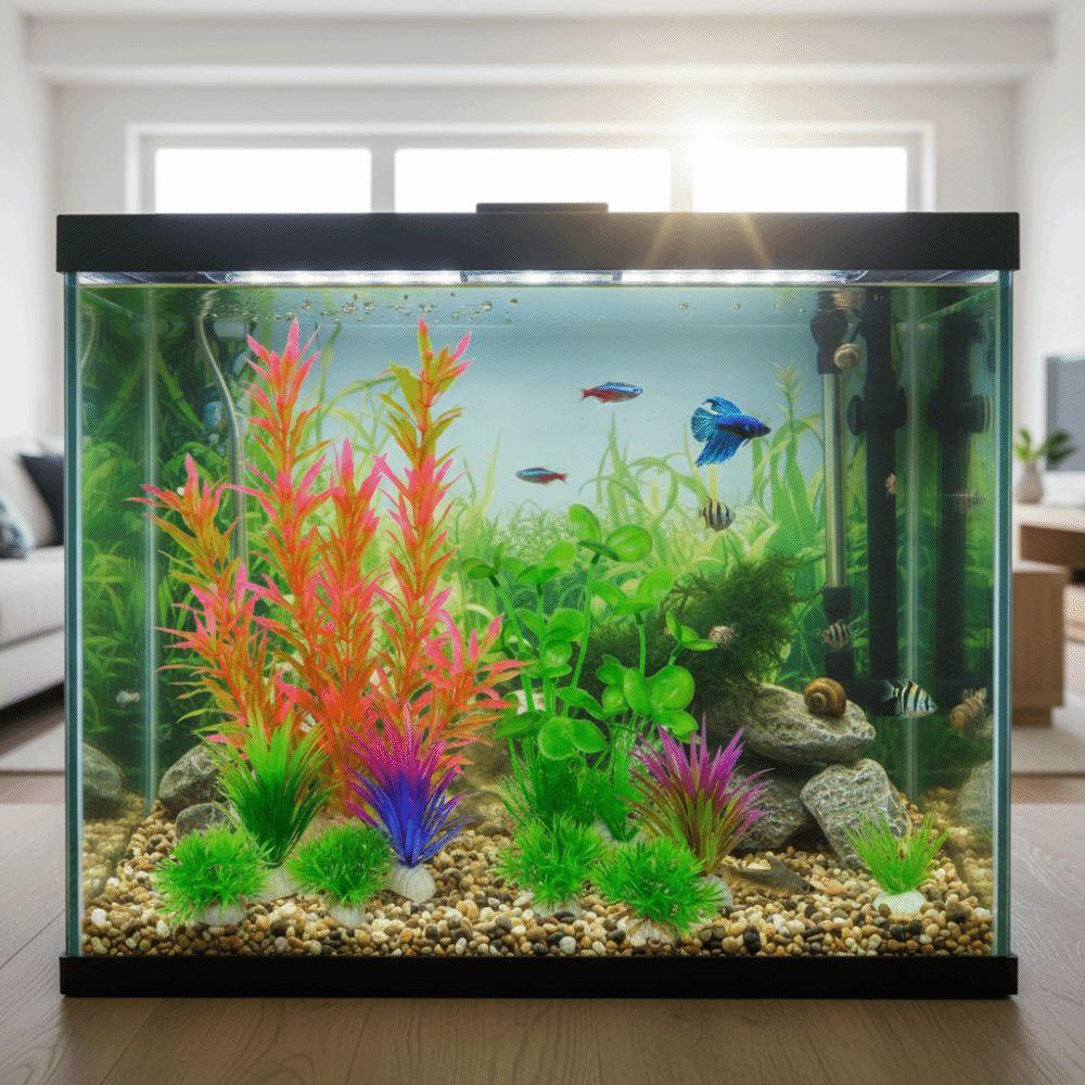 Plastic Simulation Aquatic Plant Natural Look Green Water Grass Underwater Plants  Goldfish Tanks