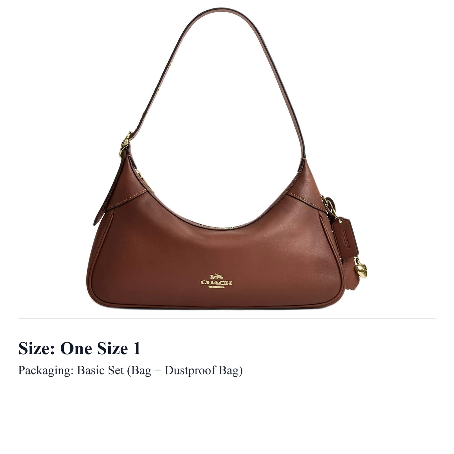 COACH Ella Cow Leather Shoulder Bag