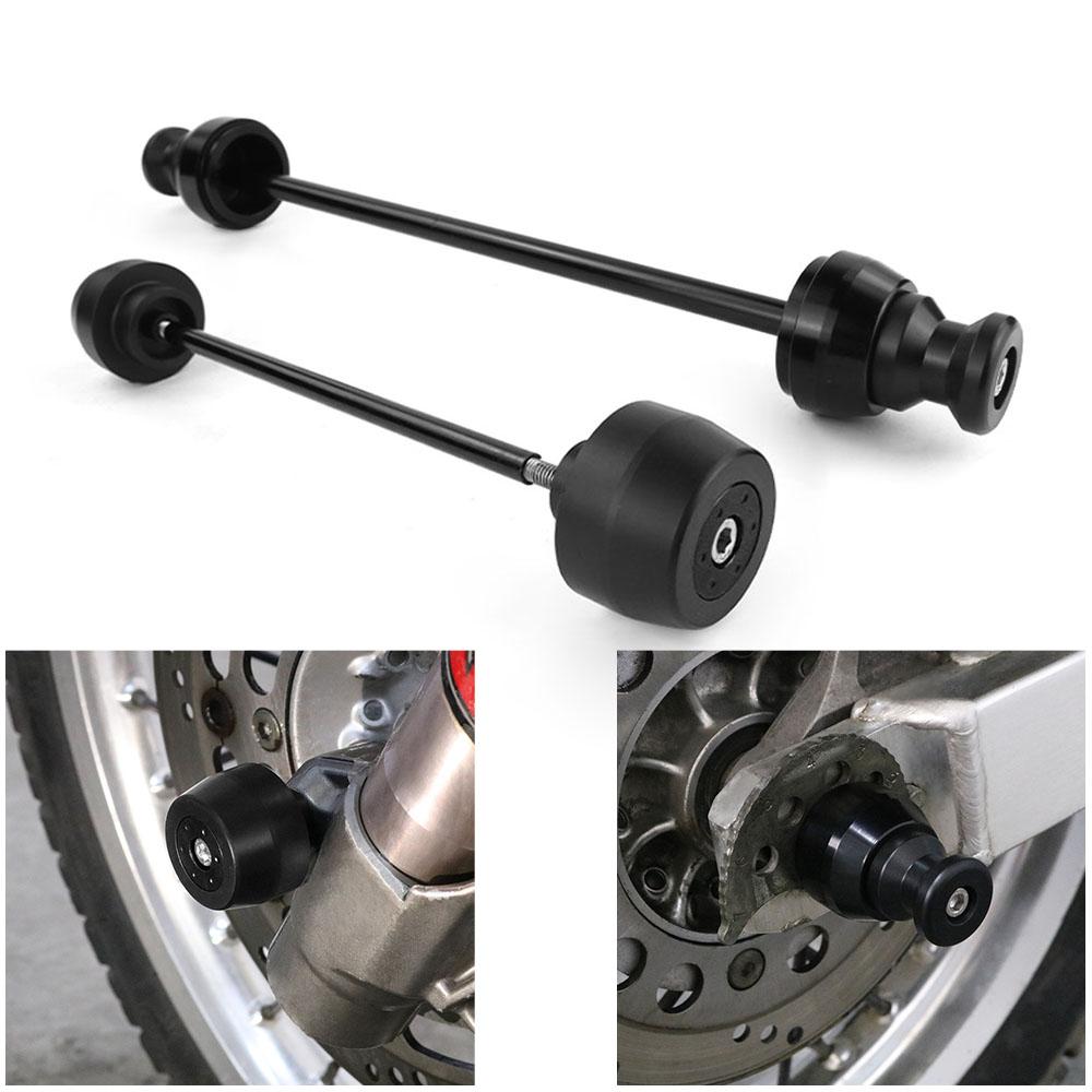 Motorcycle Swingarm Spools Stand Bobbin Rear Front Wheel Fork Axle Slider DR650 DR650SE DR 650 DR 650SE  For Suzuki