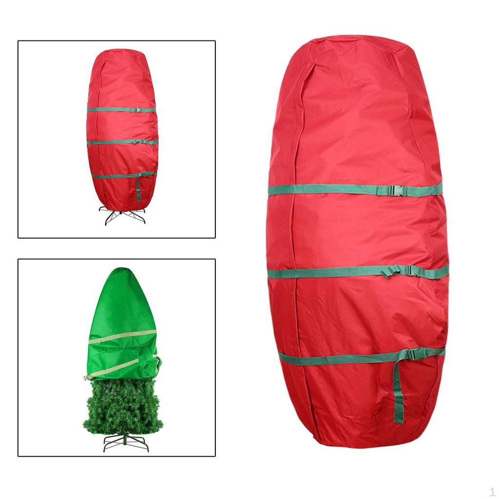 Weihnachtsbaum-Aufbewahrungstasche für künstliche Bäume, Wasserdichter Oxford-Feiertagsbehälter