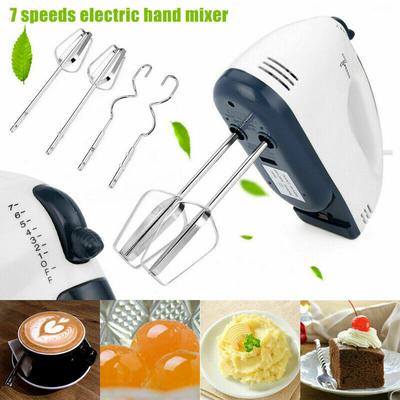 Mini mixer electric multifuncțional 4 în 1 Blender de alimente Blender de mână Bătător de ouă Automat pentru smântână pentru prăjituri Mixer inoxidabil pentru aluat