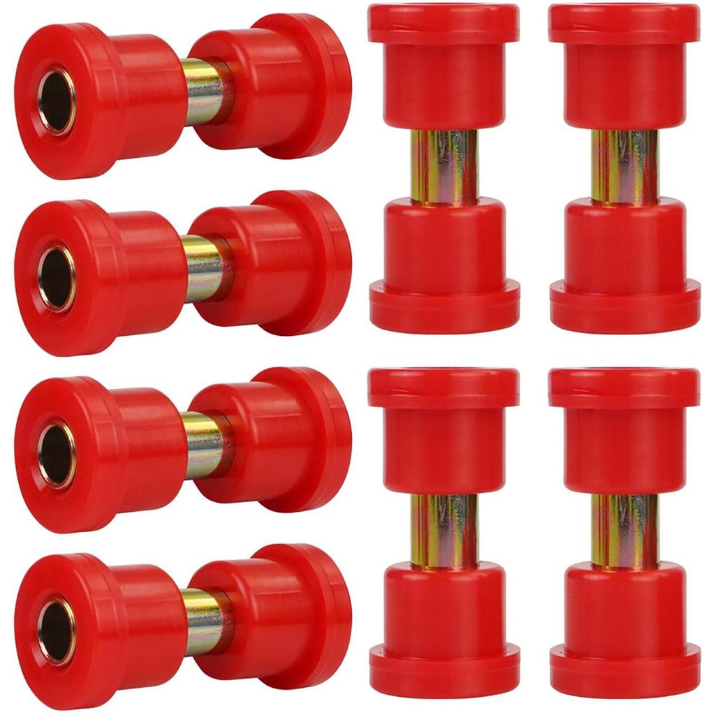 Replacement Suspension Shackle Part Golf Cart Front & Rear Spring Bushing 1012303 1015583 for 1981-Up