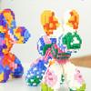 Small Particles Balloon Dog Connection Building Blocks DIY Assembled Colorful Mini Brick Toys Creative Birthday Gift Ornament