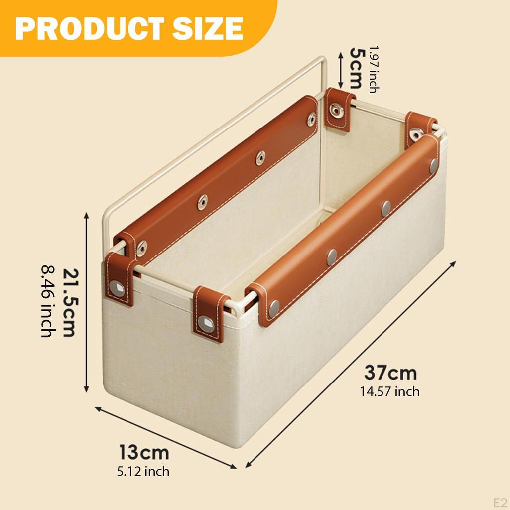 Bathroom Storage Basket Wall Shelf Stylish Portable Saving Rack Sundries Organizer for