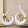 Smooth Sailing Ship Wine Cabinet Ornament Set - Luxurious Home & Office Decor