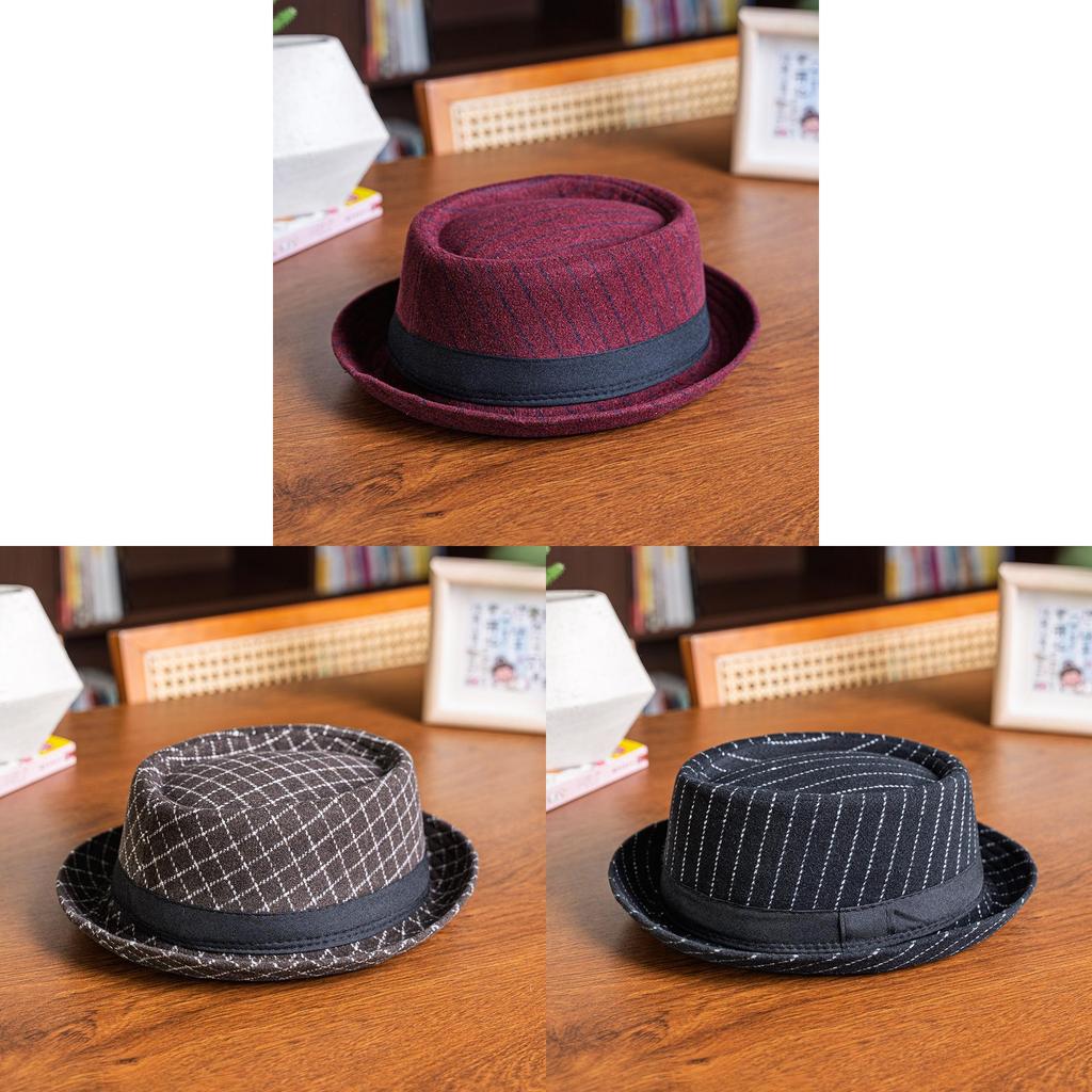 Classic Office Wear Bowler Hat With Polyester Material And Stylish Rolled Brim For Men And Women