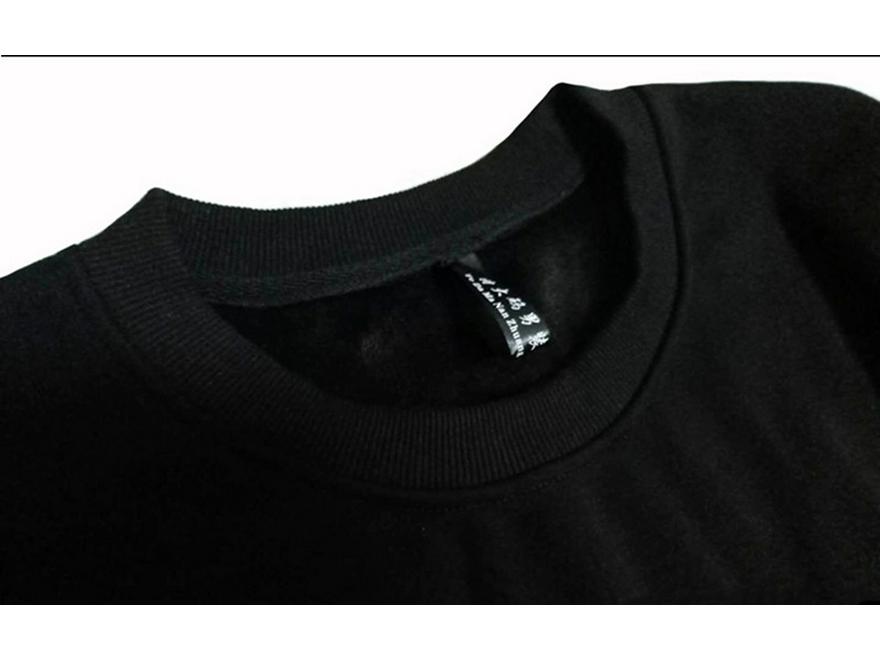 Men's Plus Size 2025 Trendy Autumn/Winter Round Neck Thick Velvet Long Sleeve Casual Loose Pullover Hoodie