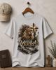 Yeshua Christian T Shirt, Lion of Judah Tee, Jesus Faith Shirt, Religious Gift