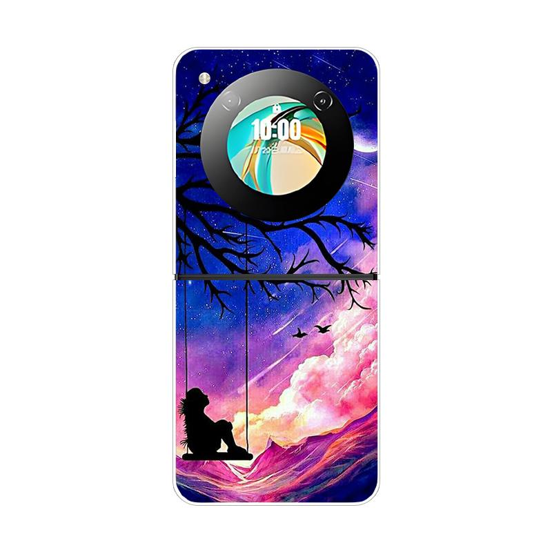 Pevný PC kryt pre ZTE Nubia Flip 2 Nárazuvzdorné puzdrá na telefón pre ZTE Libero Flip 2 5G Zadný priehľadný kryt Flip2 Coque Funda
